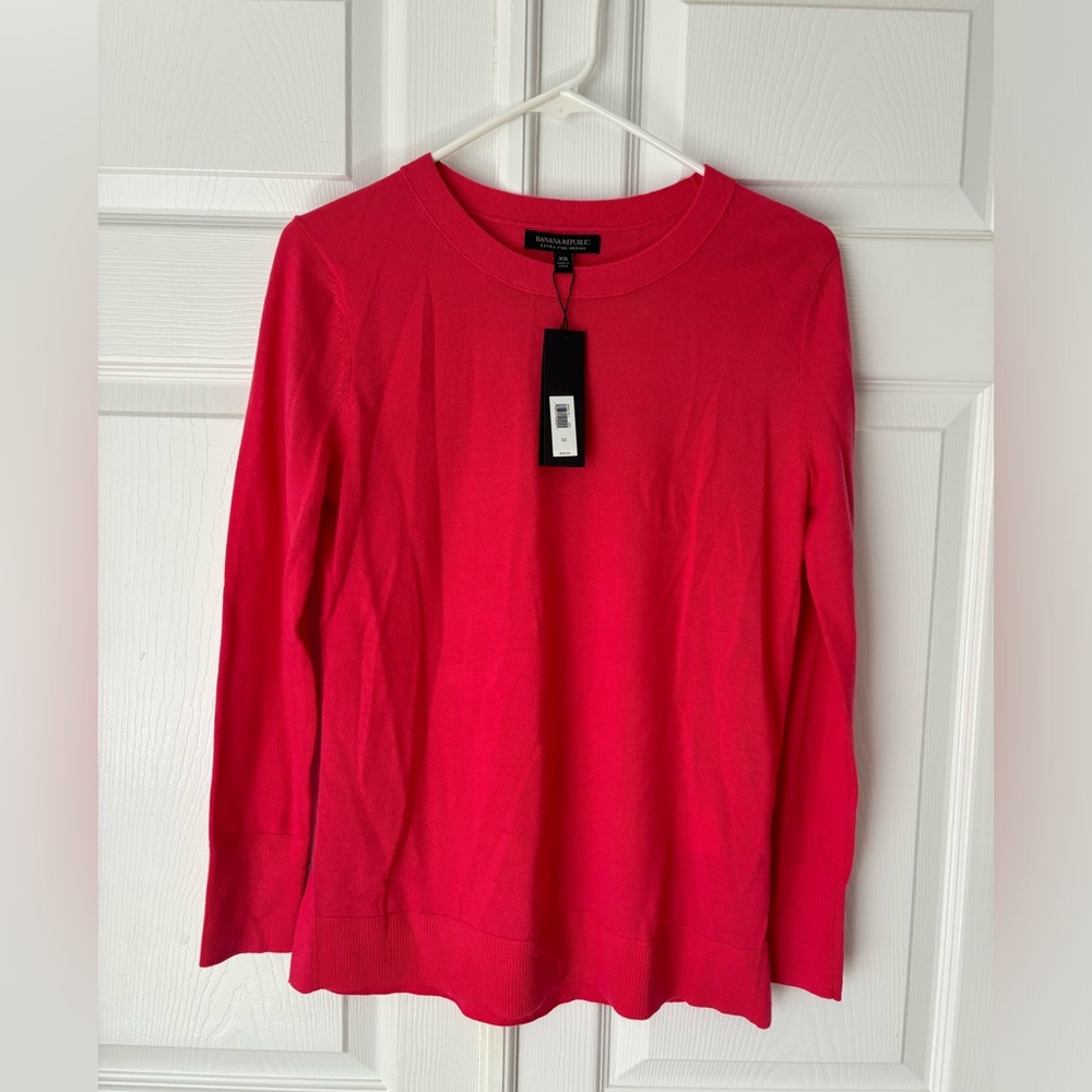 Banana Pink Wool Sweater